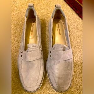 Gray Suede Hush Puppies Size 9M